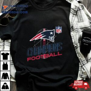 New England Patriots Nfl Champions Football Tshirt