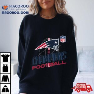 New England Patriots Nfl Champions Football Tshirt