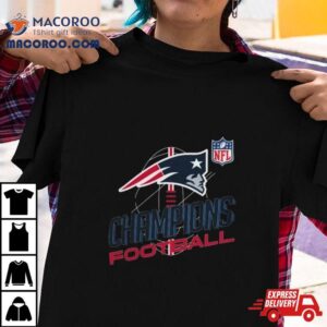 New England Patriots Nfl Champions Football Tshirt