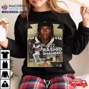 New Orleans Saints Rashid Shaheed Selected For Nfc Pro Bowl Tshirt