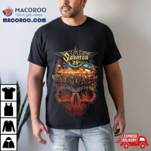 New Sabaton Th Anniversary Tshirt