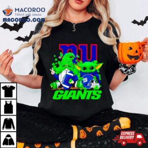 New York Giants Baby Yoda Happy St.patrick’s Day Shamrock Shirt