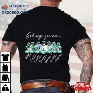 New York Jets Nfl God Says You Are Unique Special Lovely Precious Strong Chosen Forgiven Tshirt