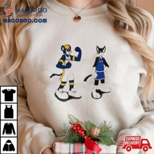 New York Knicks Vs Indiana Pacers Nba Mascot Tshirt