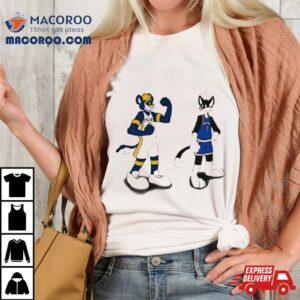 New York Knicks Vs Indiana Pacers Nba Mascot Tshirt