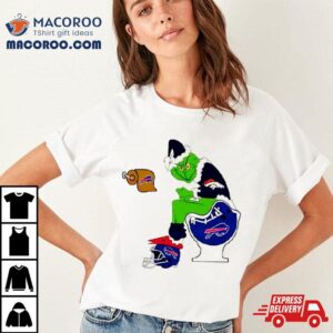 Nfl Grinch Buffalo Bills And Denver Broncos Shirt