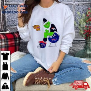 Nfl Grinch Buffalo Bills And Denver Broncos Tshirt