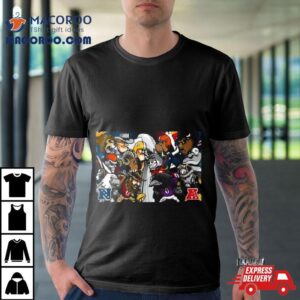 Nfl Playoffs Nfc Vs Afc Mascot Season By Eric Poole Tshirt