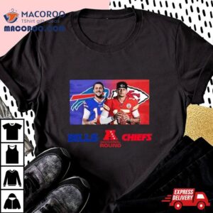 Nfl Playoffs Season Divisional Round Chiefs Vs Bills Patrick Mahomes Vs Josh Allen Sunday January Tshirt