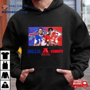 Nfl Playoffs Season Divisional Round Chiefs Vs Bills Patrick Mahomes Vs Josh Allen Sunday January Tshirt