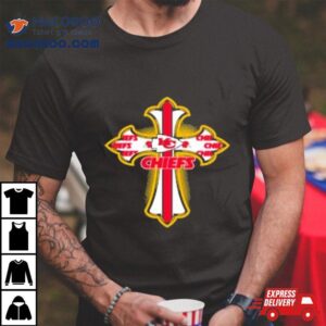 Nfl Red Crusader Cross Kansas City Chiefs Tshirt