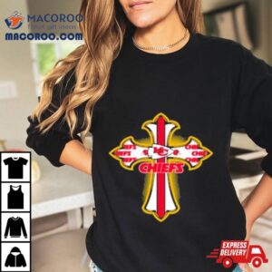 Nfl Red Crusader Cross Kansas City Chiefs Tshirt