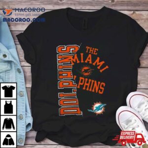 Nfl Team Apparel Miami Dolphins Tear Up Tshirt