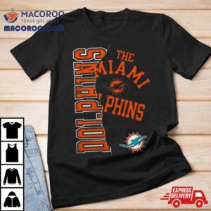 Nfl Team Apparel Miami Dolphins Tear Up Tshirt