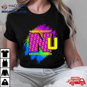 Niagara University National Television Logo Tshirt