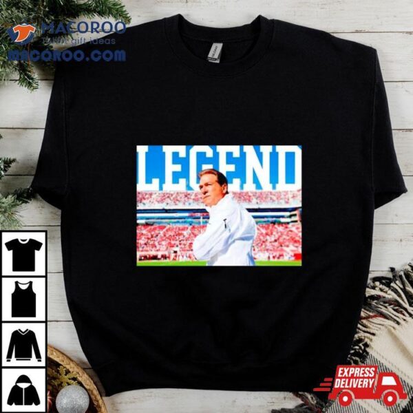 Nick Saban Alabama Crimson Tide Legend Shirt