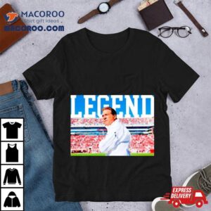 Nick Saban Alabama Crimson Tide Legend Tshirt