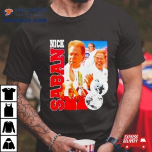 Nick Saban Vintage Tshirt