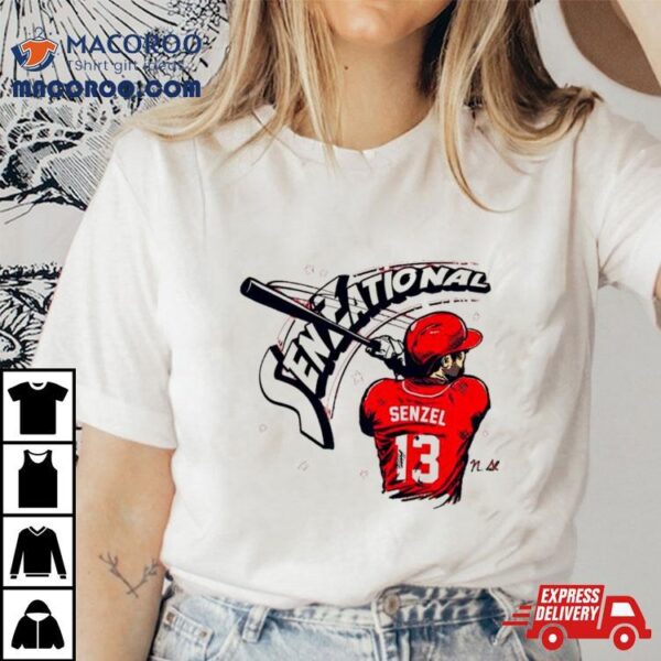 Nick Senzel Washington Nationals Senzational Mlbpa Baseball Shirt