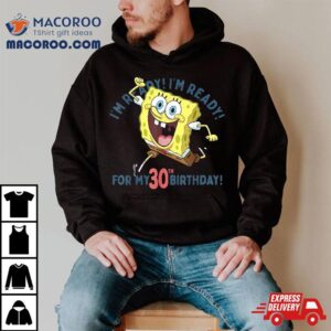 Nickelodeon Spongebob Squarepants Ready For My Th Birthday Tshirt