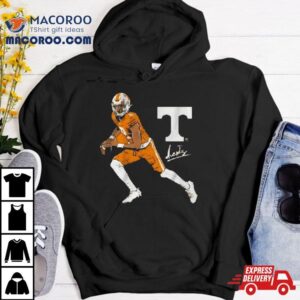 Nico Iamaleava Superstar Pose Tennessee Football Shirt