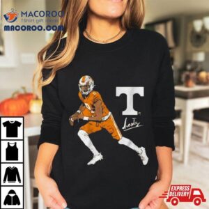 Nico Iamaleava Superstar Pose Tennessee Football Shirt