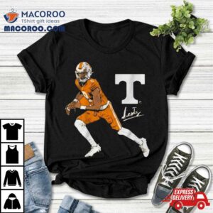 Nico Iamaleava Superstar Pose Tennessee Football Tshirt