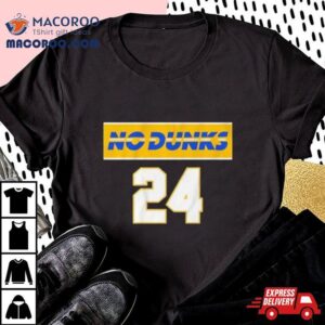 No Dunks Indiana Pacers Tshirt