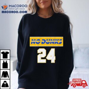 No Dunks Indiana Pacers Tshirt