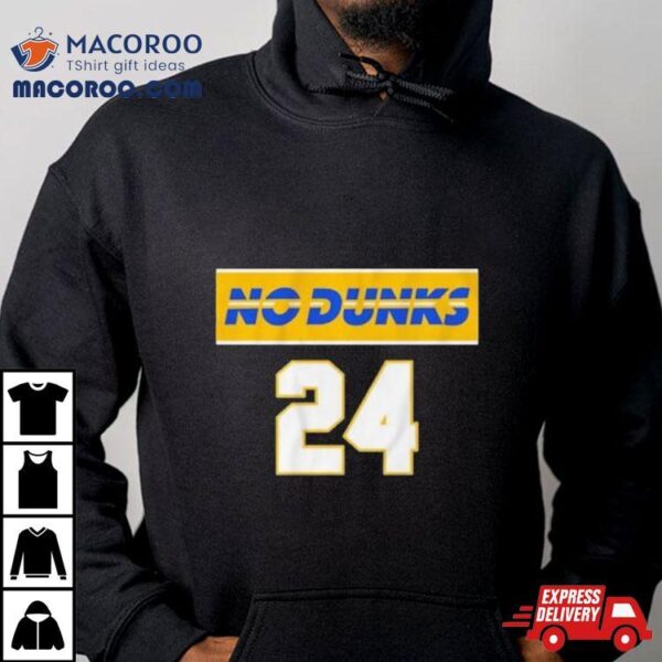 No Dunks Indiana Pacers 24 Shirt