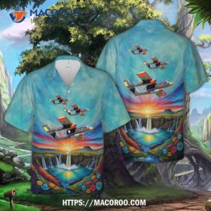 North American Ov-10 Bronco Hawaiian Shirt
