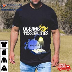 Oceans Of Possibilities Summer Reading Anglerfish Tshirt