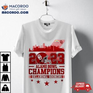 Oklahoma Sooners Alamo Bowl Champions Tshirt