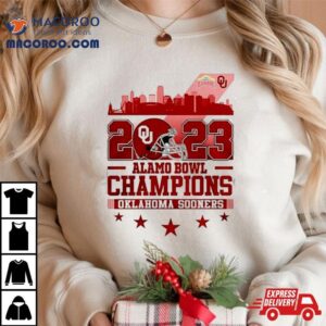 Oklahoma Sooners Alamo Bowl Champions Tshirt