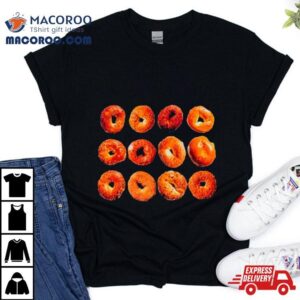 Old Jewish Men Bagel Bread Tshirt