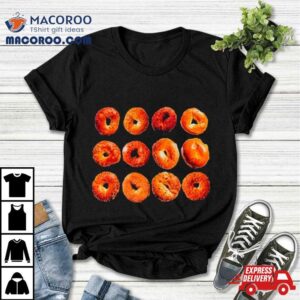Old Jewish Men Bagel Bread Tshirt