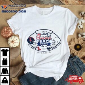 Ole Miss Peach Bowl Chick Fil A Peach Bowl Team Tshirt