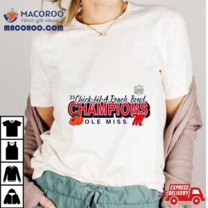 Ole Miss Rebels Peach Bowl Champions Superior Ability Tshirt