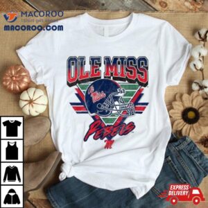 Ole Miss Rebels Helmet Triangle Vintage Tshirt