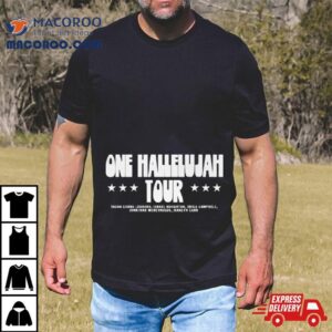 One Hallelujah Tour Tshirt