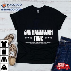 One Hallelujah Tour Tshirt