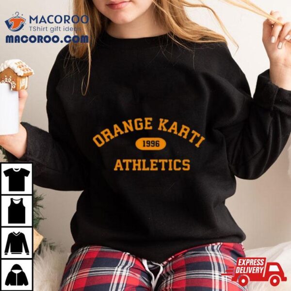 Orange Karti Athletics 1996 T Shirt