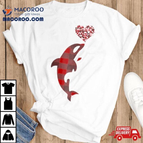 Orca Is My Valentines Love Orca Raglan Baseball Shirt