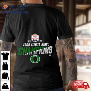 Oregon Ducks Vrbo Fiesta Bowl Champions Tshirt