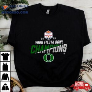 Oregon Ducks Vrbo Fiesta Bowl Champions Tshirt