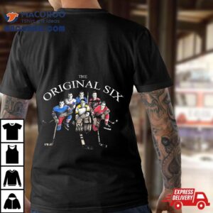 Original Six Vintage Old School Hockey Teams Tshirt