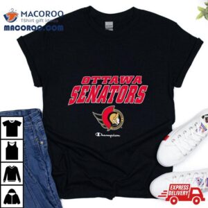 Ottawa Senators Starter Black Color Scratch Shirt