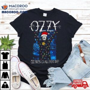 Ozzy Osbourne Arms Out Holiday T Shirt