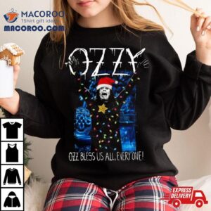 Ozzy Osbourne Arms Out Holiday Tshirt