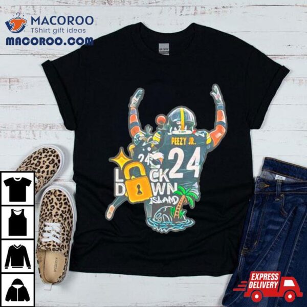 Peezy Jr Steelers Football Welcome To Lock Down Island Shirt